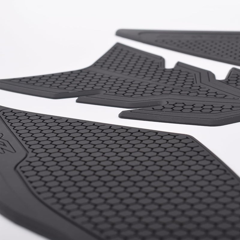 BYEMTTY Motorcycle Tank Grip Protector Pads, Anti-Slip Honeycomb Design, Compatible with Suitable forZX-25R/SE ZX-4R SE/4RR (Black) - Image 5